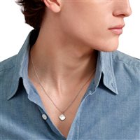 Charm Dodo Essentials in Argento Diamante 0.02 Ct DMC5021_SIGNE_DB0AG - DMC5021_SIGNE_DB0AG